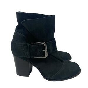 Splendid Fine Leather Ankle Wrap Buckle Womens Size 7M